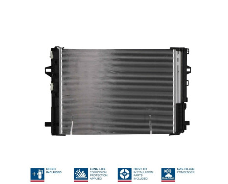 Condenser, air conditioning 940322 Nissens, Image 2