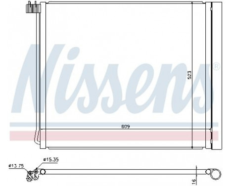 Condenser, air conditioning 940339 Nissens, Image 2