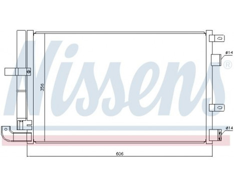 Condenser, air conditioning 940346 Nissens, Image 5