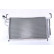 Condenser, air conditioning 940350 Nissens