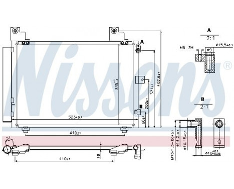 Condenser, air conditioning 940359 Nissens, Image 6