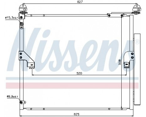 Condenser, air conditioning 940367 Nissens, Image 6