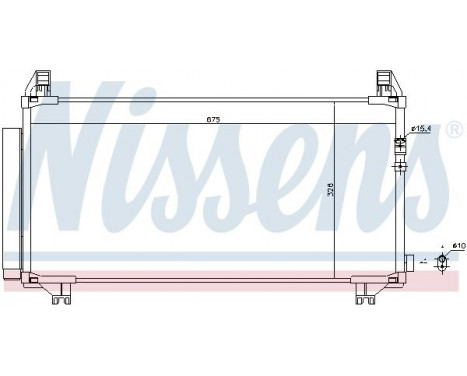 Condenser, air conditioning 940369 Nissens, Image 5