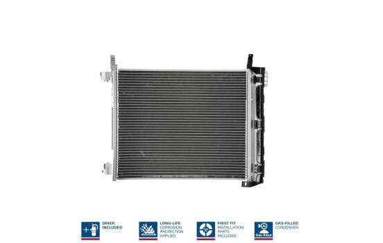 Condenser, air conditioning 940372 Nissens, Image 3