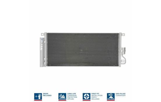 Condenser, air conditioning 940390 Nissens, Image 3