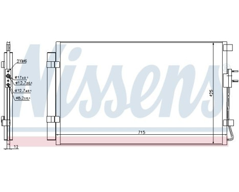 Condenser, air conditioning 940392 Nissens, Image 6