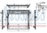 Condenser, air conditioning 940394 Nissens