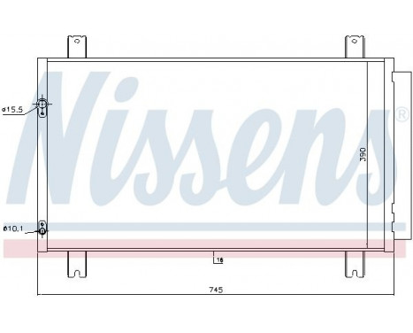 Condenser, air conditioning 940401 Nissens, Image 6