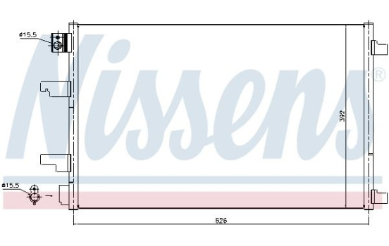 Condenser, air conditioning 940402 Nissens, Image 6