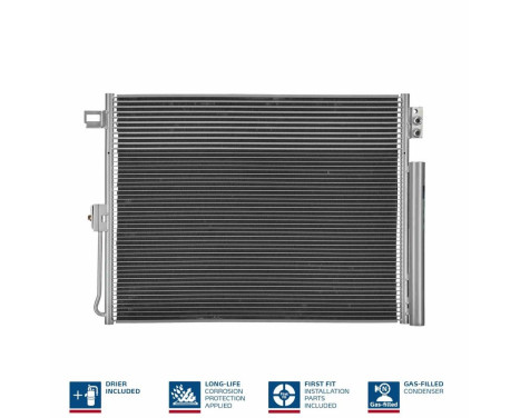 Condenser, air conditioning 940411 Nissens, Image 3