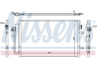Condenser, air conditioning 940431 Nissens