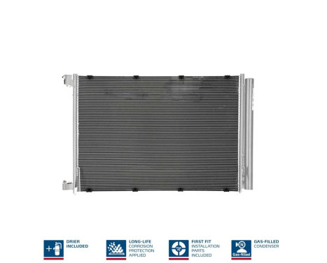 Condenser, air conditioning 940432 Nissens, Image 3