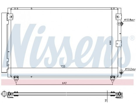 Condenser, air conditioning 940433 Nissens, Image 6