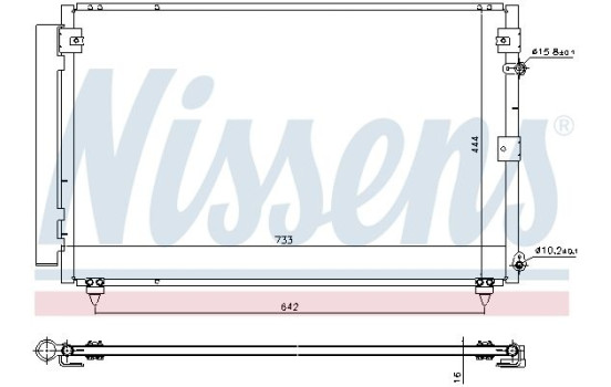 Condenser, air conditioning 940433 Nissens, Image 6