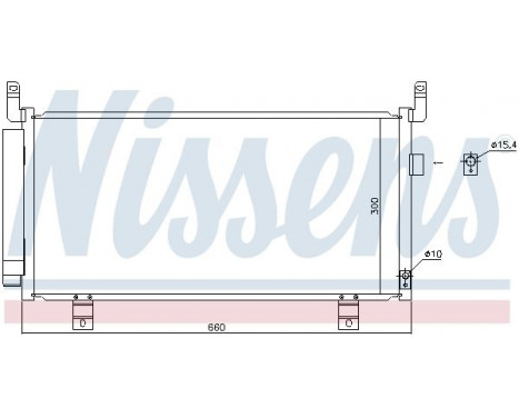 Condenser, air conditioning 940437 Nissens, Image 2