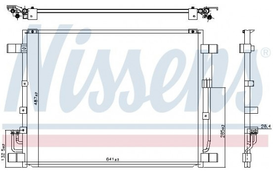 Condenser, air conditioning 940444 Nissens, Image 5