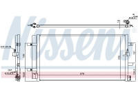 Condenser, air conditioning 940453 Nissens