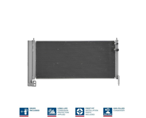 Condenser, air conditioning 940487 Nissens, Image 3
