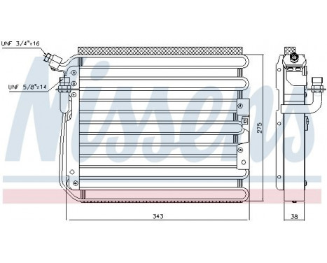 Condenser, air conditioning 940551 Nissens, Image 5