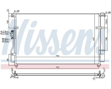 Condenser, air conditioning 940629 Nissens, Image 5