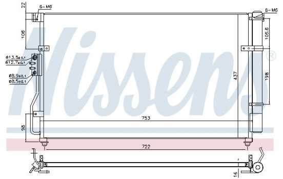 Condenser, air conditioning 940629 Nissens, Image 4