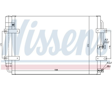 Condenser, air conditioning 940631 Nissens, Image 5
