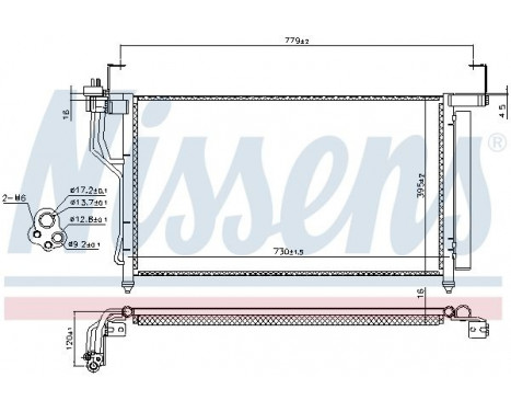 Condenser, air conditioning 940632 Nissens, Image 5