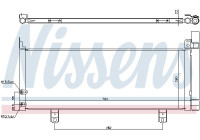 Condenser, air conditioning 940639 Nissens