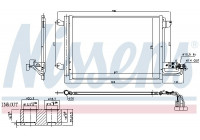 Condenser, air conditioning 940674 Nissens