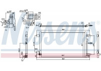 Condenser, air conditioning 940694 Nissens