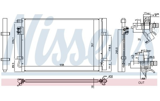 Condenser, air conditioning 940730 Nissens, Image 6