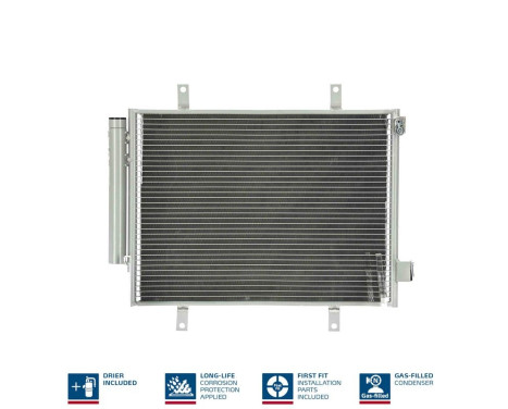 Condenser, air conditioning 940747 Nissens, Image 3