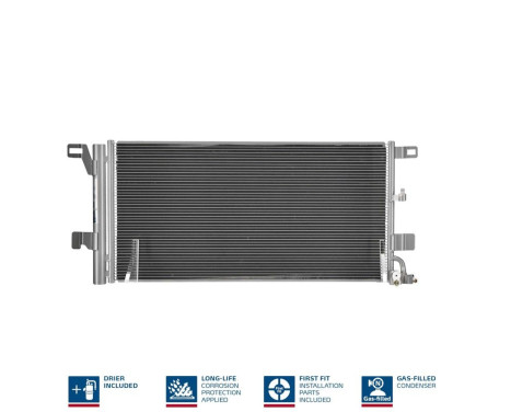 Condenser, air conditioning 940752 Nissens, Image 2