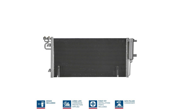 Condenser, air conditioning 940764 Nissens, Image 2