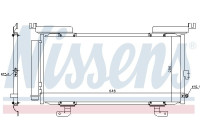 Condenser, air conditioning 940794 Nissens