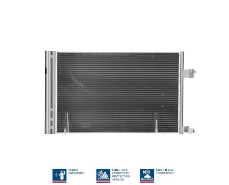 Condenser, air conditioning 940808 Nissens, Image 3