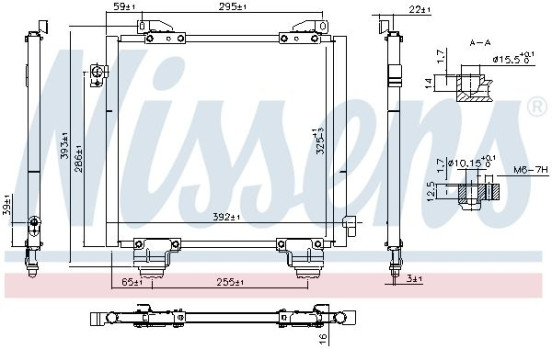 Condenser, air conditioning 940825 Nissens, Image 6