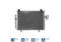 Condenser, air conditioning 940876 Nissens
