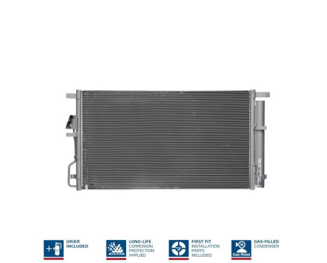Condenser, air conditioning 940922 Nissens, Image 2
