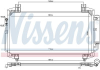 Condenser, air conditioning 940936 Nissens