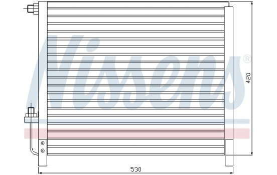 Condenser, air conditioning 94096 Nissens, Image 5