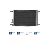 Condenser, air conditioning 940974 Nissens