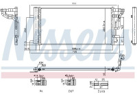Condenser, air conditioning 940978 Nissens
