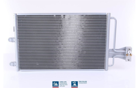 Condenser, air conditioning 94100 Nissens