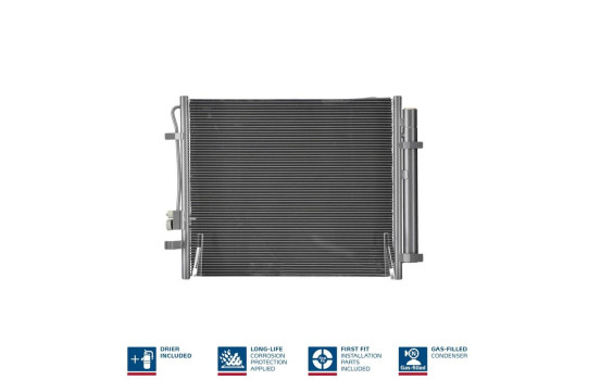 Condenser, air conditioning 941028 Nissens