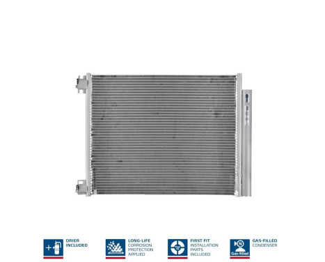 Condenser, air conditioning 941060 Nissens, Image 3