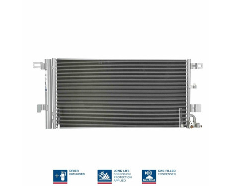 Condenser, air conditioning 941076 Nissens, Image 3