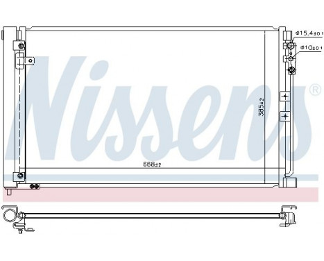 Condenser, air conditioning 941083 Nissens, Image 3