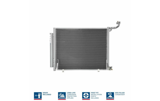 Condenser, air conditioning 941094 Nissens, Image 2