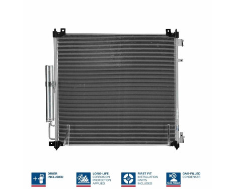 Condenser, air conditioning 941164 Nissens, Image 3